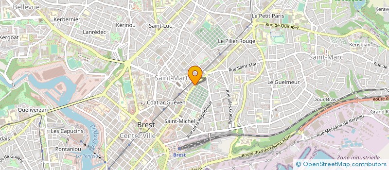 localisation de l'entreprise MONSIEUR PATRICE LAGADEC à BREST