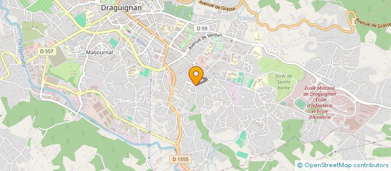 localisation de l'entreprise MONSIEUR PATRICE LAGAROUSTE  DRAGUIGNAN