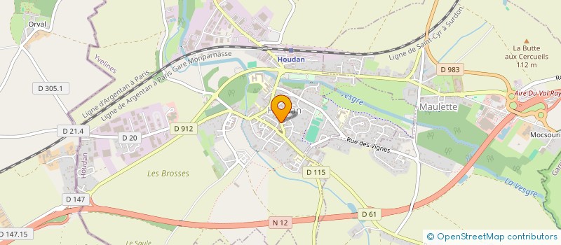 localisation de l'entreprise MONSIEUR PATRICE LAHAYE  VANXAINS