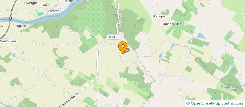 localisation de l'entreprise MONSIEUR PATRICE LALO  MASSELS