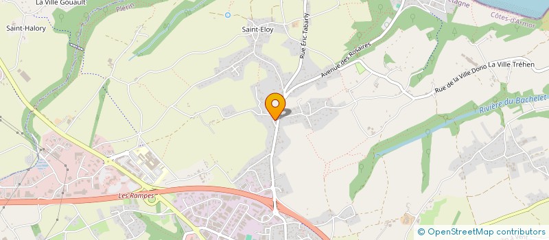 localisation de l'entreprise MONSIEUR PATRICE LAMANT  PLERIN