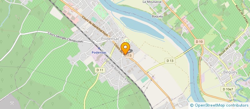 localisation de l'entreprise MONSIEUR PATRICE LAMBERT  BEAUTIRAN