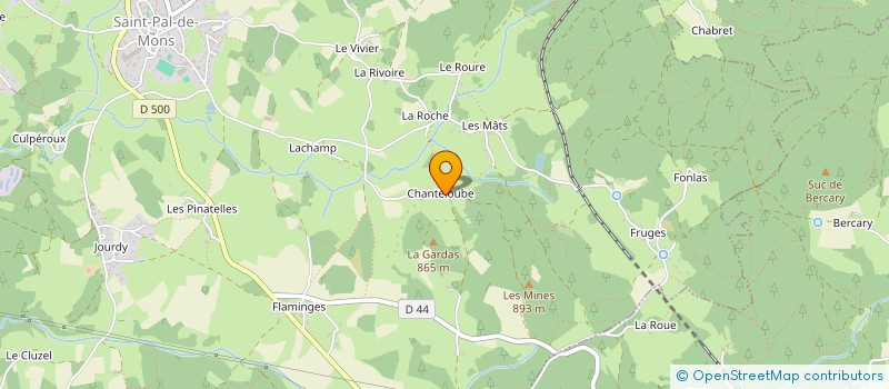 localisation de l'entreprise MONSIEUR PATRICE LAMOUILLE  SAINT-PAL-DE-MONS