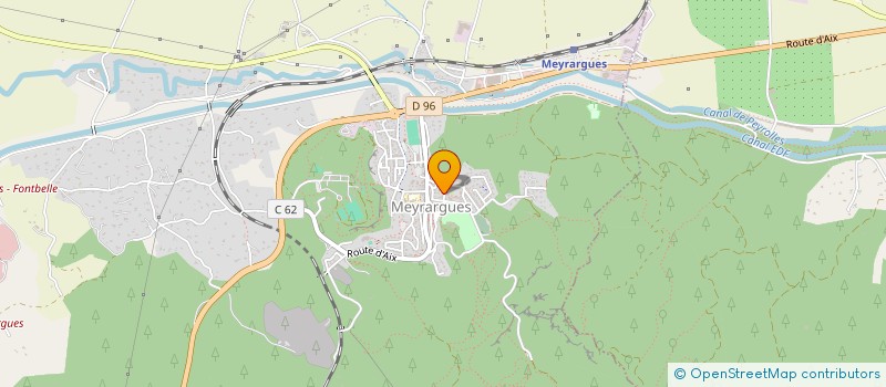 localisation de l'entreprise MONSIEUR PATRICE LANDAIS  MEYRARGUES