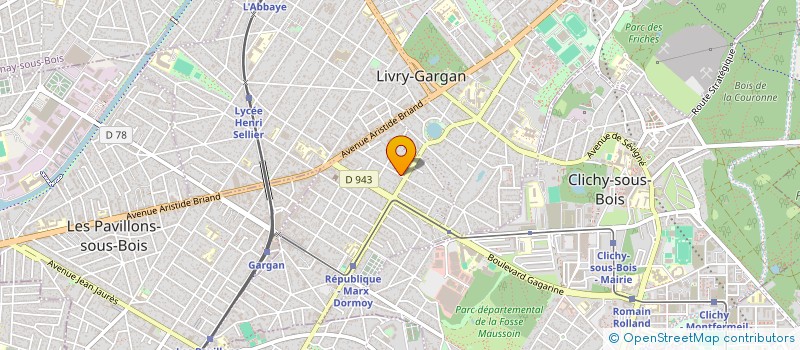 localisation de l'entreprise MONSIEUR PATRICE LANDAUER  LIVRY-GARGAN