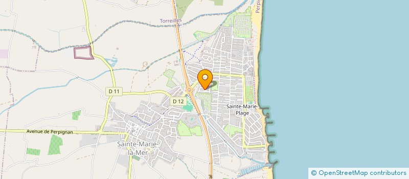 localisation de l'entreprise MONSIEUR PATRICE LANDRIEVE  SAINTE-MARIE-LA-MER