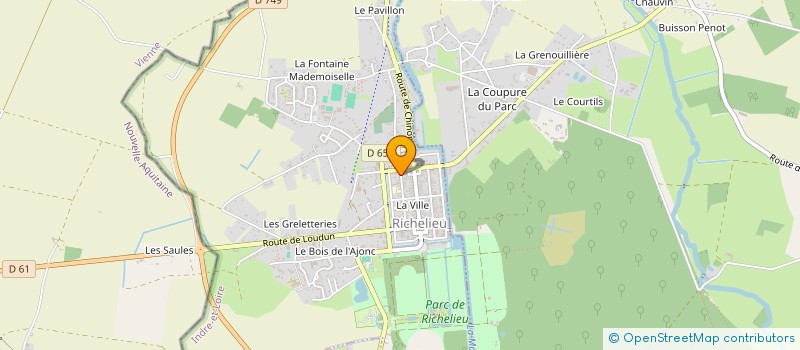 localisation de l'entreprise MONSIEUR PATRICE LANDRY  HUISMES