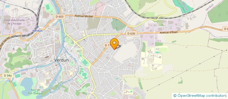 localisation de l'entreprise MONSIEUR PATRICE LANINI à VERDUN