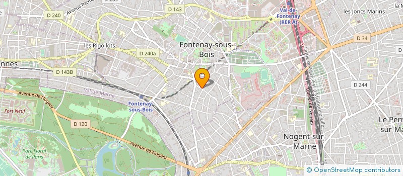 localisation de l'entreprise MONSIEUR PATRICE LANNOY à FONTENAY-SOUS-BOIS