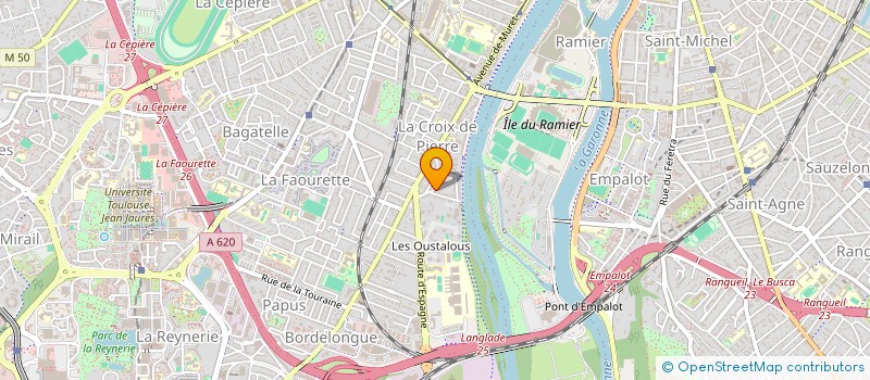 localisation de l'entreprise MONSIEUR PATRICE LAPORTE à TOULOUSE