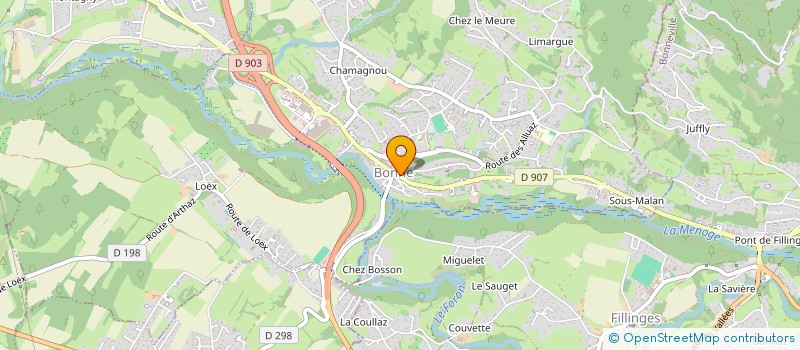 localisation de l'entreprise MONSIEUR PATRICE LARCHER  BONNE