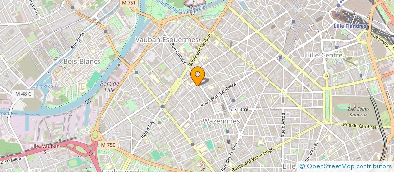 localisation de l'entreprise MONSIEUR PATRICE LARDREAU à LILLE