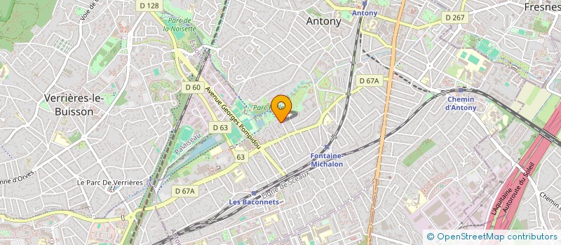 localisation de l'entreprise MONSIEUR PATRICE LASMEL  ANTONY