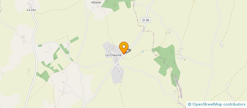 localisation de l'entreprise MONSIEUR PATRICE LASNIER à GENOUILLE