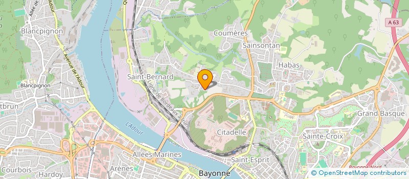 localisation de l'entreprise MONSIEUR PATRICE LASSEOUGUE  BAYONNE