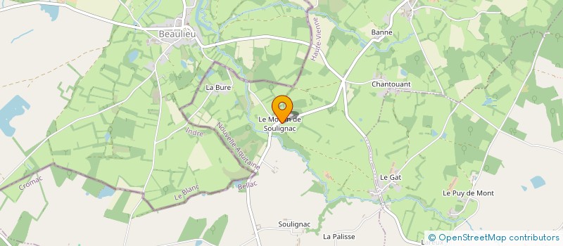 localisation de l'entreprise MONSIEUR PATRICE LAURENT à CROMAC