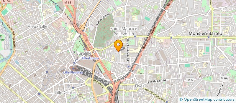 localisation de l'entreprise MONSIEUR PATRICE LAURENT à LILLE