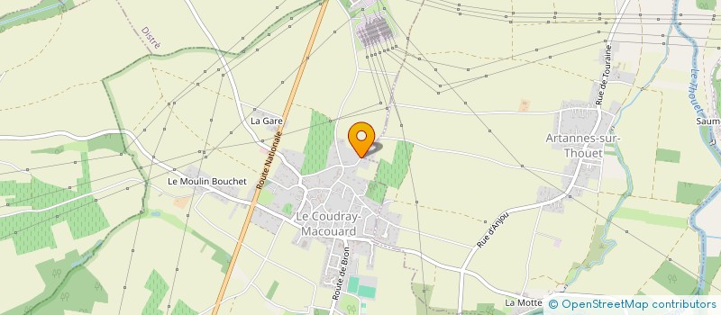 localisation de l'entreprise MONSIEUR PATRICE-LAURENT GAUTIER  ARTANNES-SUR-THOUET