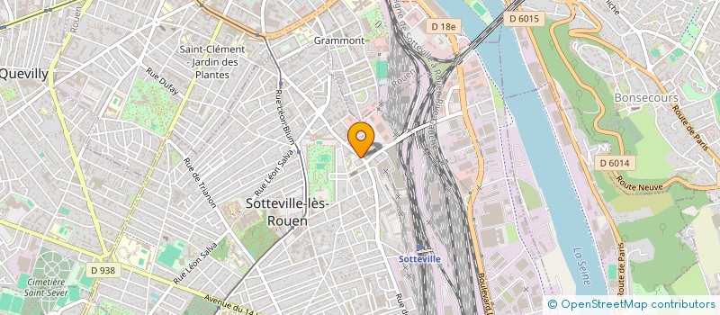 localisation de l'entreprise MONSIEUR PATRICE LAVIE  SOTTEVILLE-LES-ROUEN