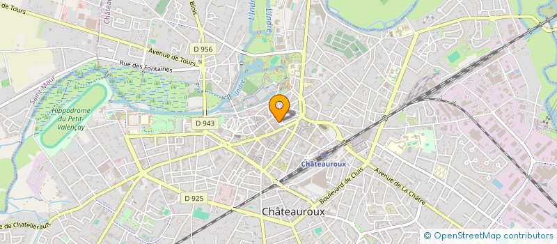 localisation de l'entreprise MONSIEUR PATRICE LE BAIL à CHATEAUROUX