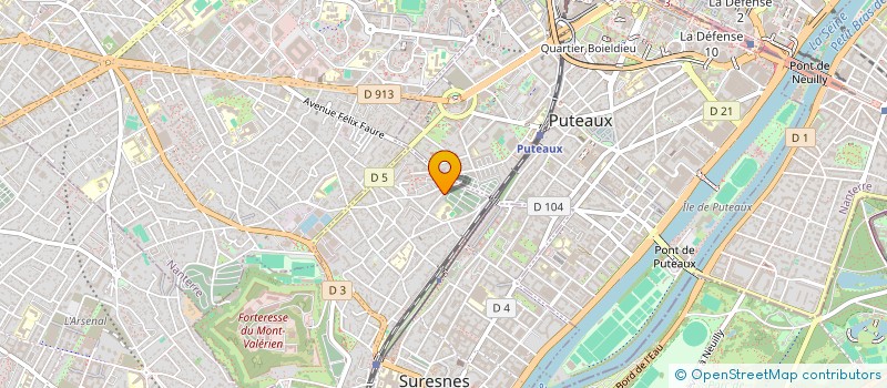 localisation de l'entreprise MONSIEUR PATRICE LE BON à SURESNES