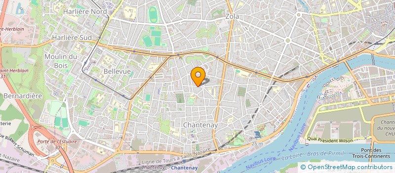 localisation de l'entreprise MONSIEUR PATRICE LE BOURHIS à NANTES