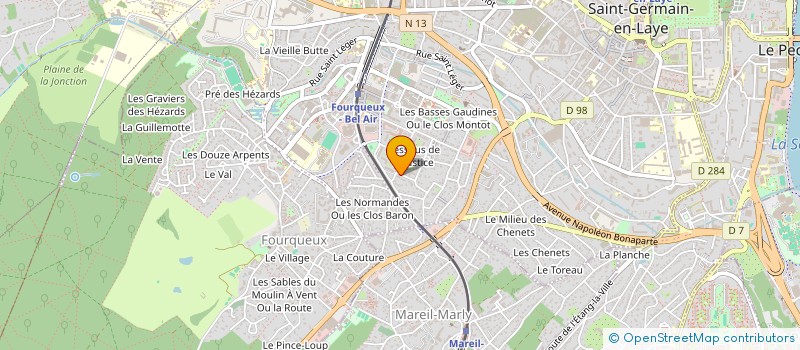 localisation de l'entreprise MONSIEUR PATRICE LE GALL  SAINT-GERMAIN-EN-LAYE