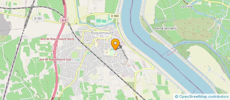 localisation de l'entreprise MONSIEUR PATRICE LE MANH  ROQUEMAURE