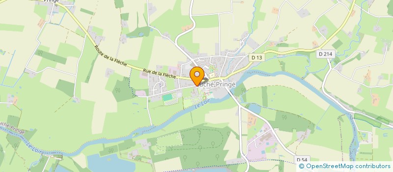 localisation de l'entreprise MONSIEUR PATRICE LE ROY  LUCHE-PRINGE