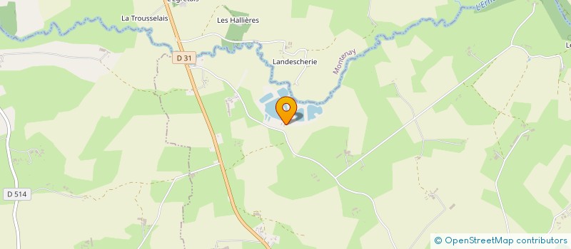 localisation de l'entreprise MONSIEUR PATRICE LEBLANC à CHAILLAND