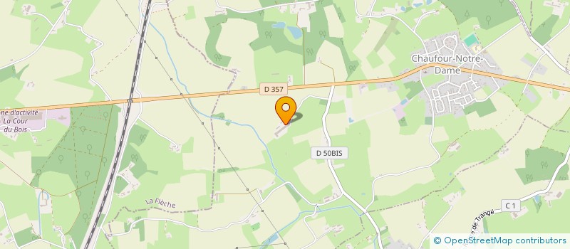 localisation de l'entreprise MONSIEUR PATRICE LEBOUCHER  CHAUFOUR NOTRE DAME