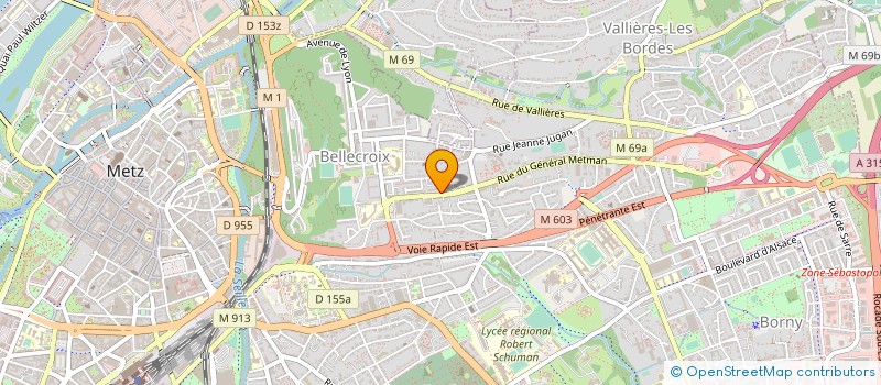 localisation de l'entreprise MONSIEUR PATRICE LEBOUCHER  METZ