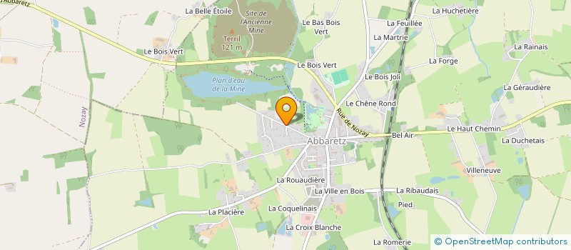 localisation de l'entreprise MONSIEUR PATRICE LEBRETON à ABBARETZ