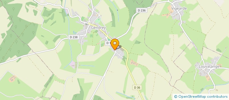 localisation de l'entreprise MONSIEUR PATRICE LECOT  DAMPIERRE