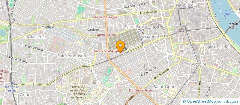 localisation de l'entreprise MONSIEUR PATRICE LEFOLL à BORDEAUX