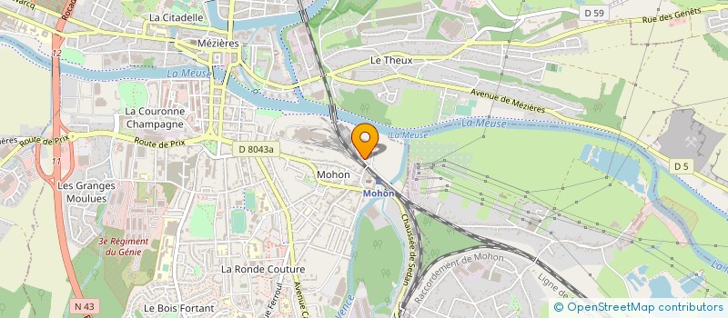 localisation de l'entreprise MONSIEUR PATRICE LEGER  VILLERS-SEMEUSE