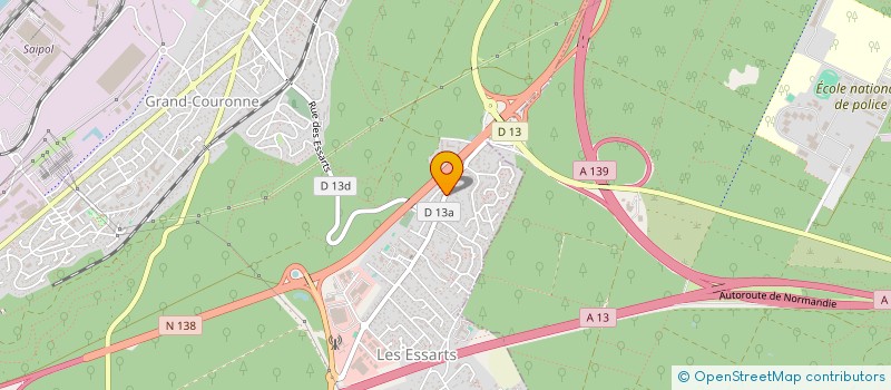 localisation de l'entreprise MONSIEUR PATRICE LELOUP  GRAND-COURONNE