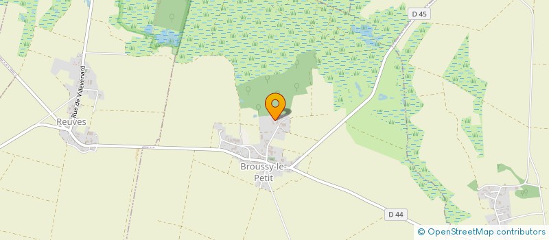 localisation de l'entreprise MONSIEUR PATRICE LEMAIRE  BROUSSY-LE-PETIT