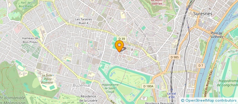 localisation de l'entreprise MONSIEUR PATRICE LEMESLE à SURESNES