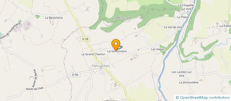 localisation de l'entreprise MONSIEUR PATRICE LEMOINE  TESSY-BOCAGE