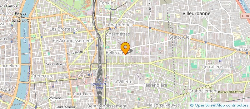 localisation de l'entreprise MONSIEUR PATRICE LEPREVOST à LYON