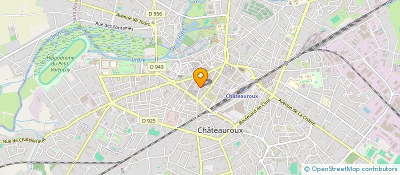 localisation de l'entreprise MONSIEUR PATRICE LEROUX à CHATEAUROUX