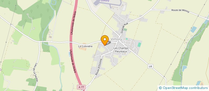localisation de l'entreprise MONSIEUR PATRICE LESAGE  VIMORY