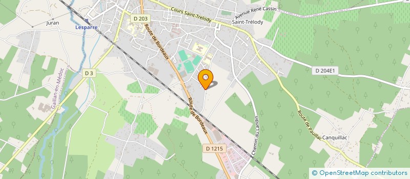 localisation de l'entreprise MONSIEUR PATRICE LESCOMBES à LESPARRE-MEDOC