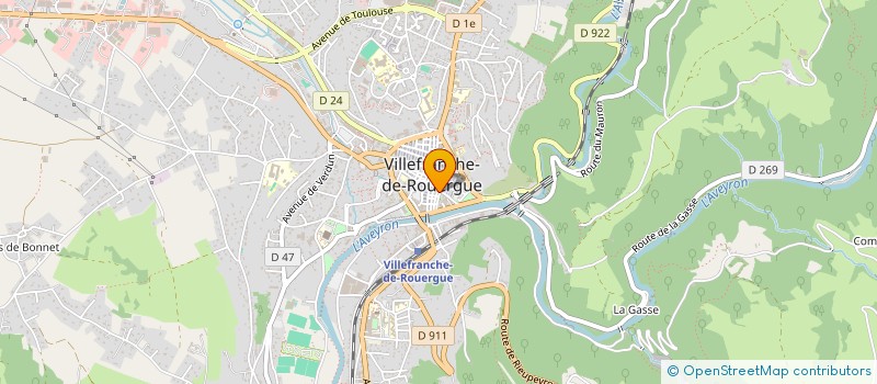 localisation de l'entreprise MONSIEUR PATRICE LESUEUR à VILLEFRANCHE-DE-ROUERGUE