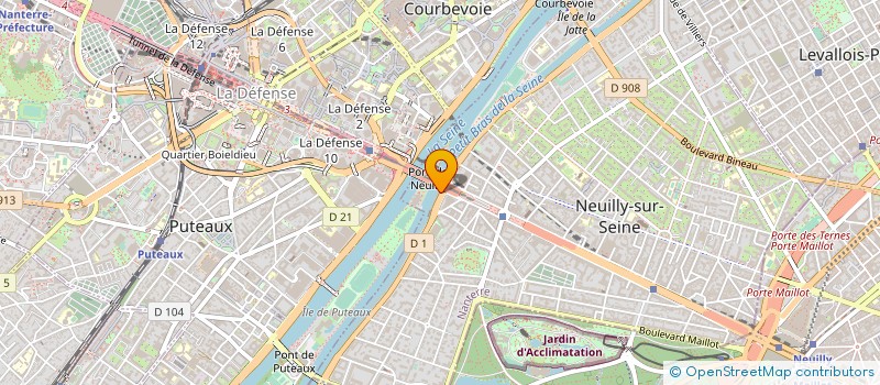 localisation de l'entreprise MONSIEUR PATRICE LEVEQUE à NEUILLY-SUR-SEINE