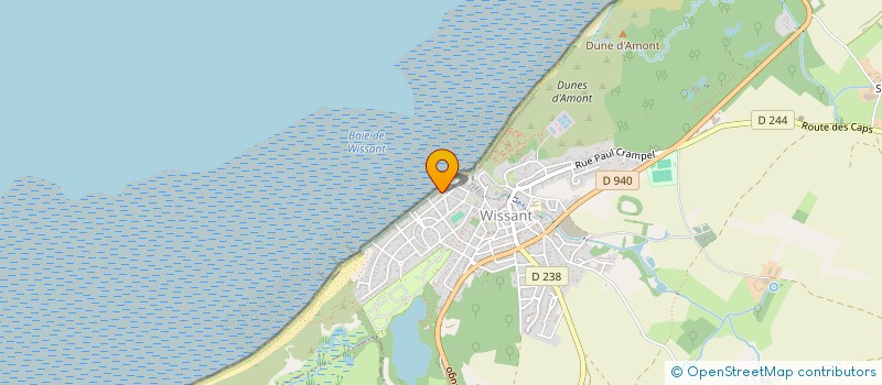 localisation de l'entreprise MONSIEUR PATRICE LIEVIN  WISSANT