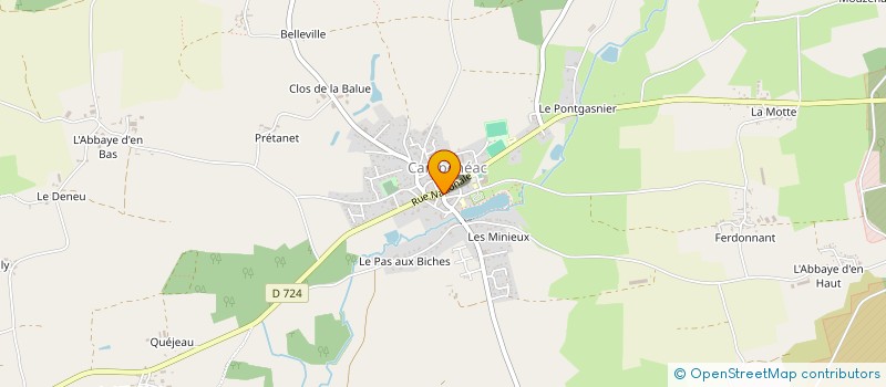 localisation de l'entreprise MONSIEUR PATRICE LOBJOIS à CAMPENEAC