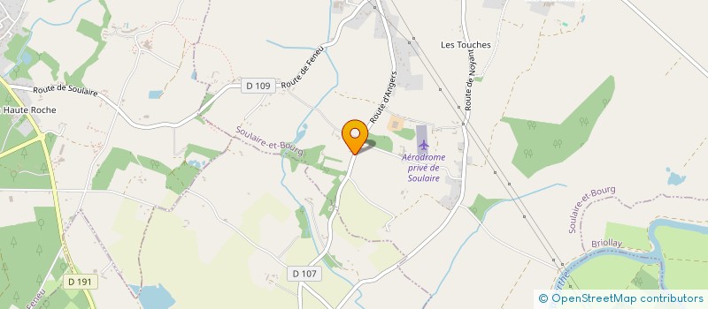 localisation de l'entreprise MONSIEUR PATRICE LOCHARD  SOULAIRE-ET-BOURG