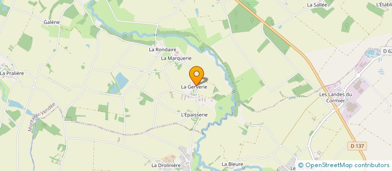 localisation de l'entreprise MONSIEUR PATRICE LOIZEAU à MONTAIGU-VENDEE